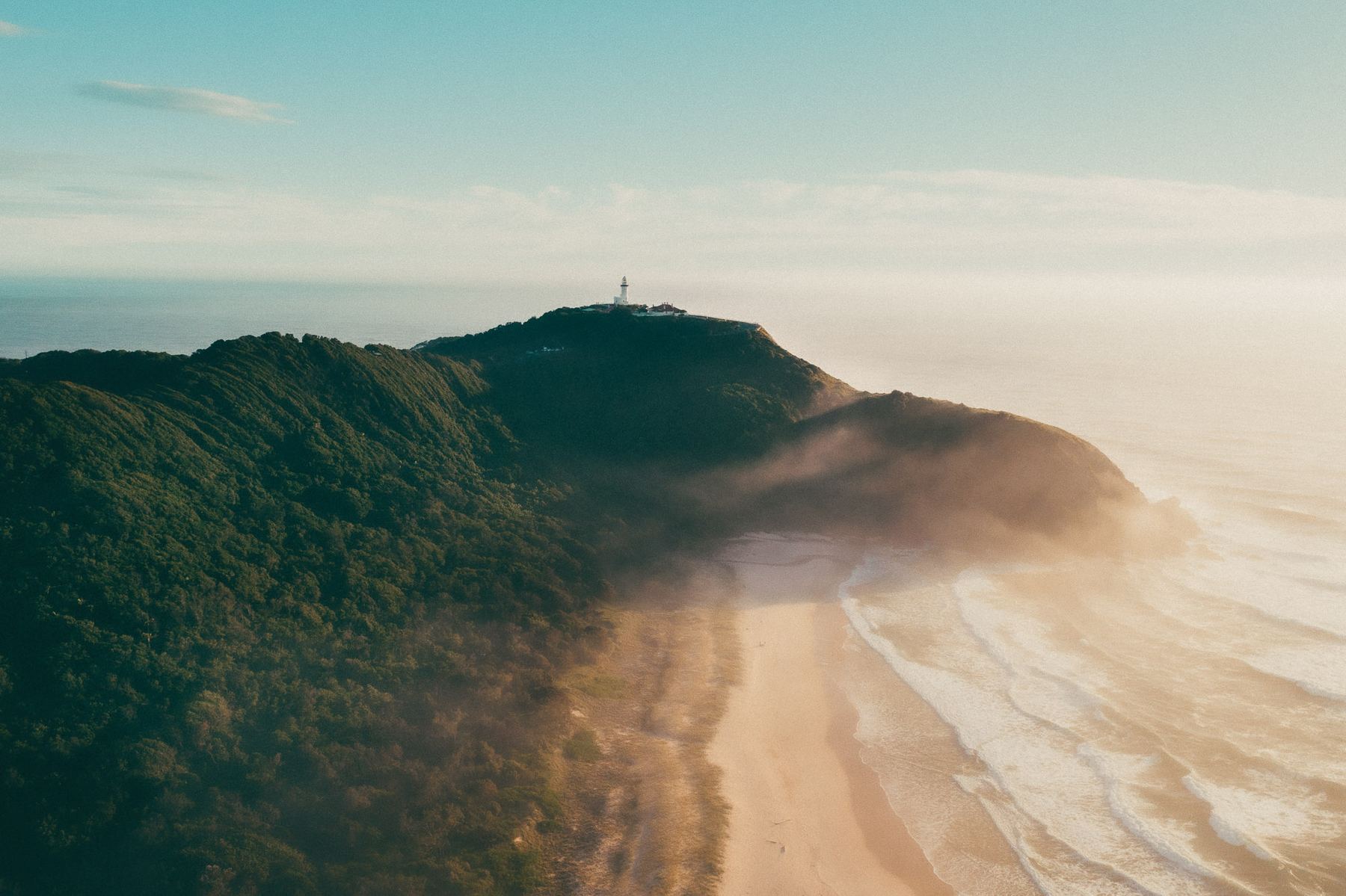 Cape Byron Lighthouse at sunrise